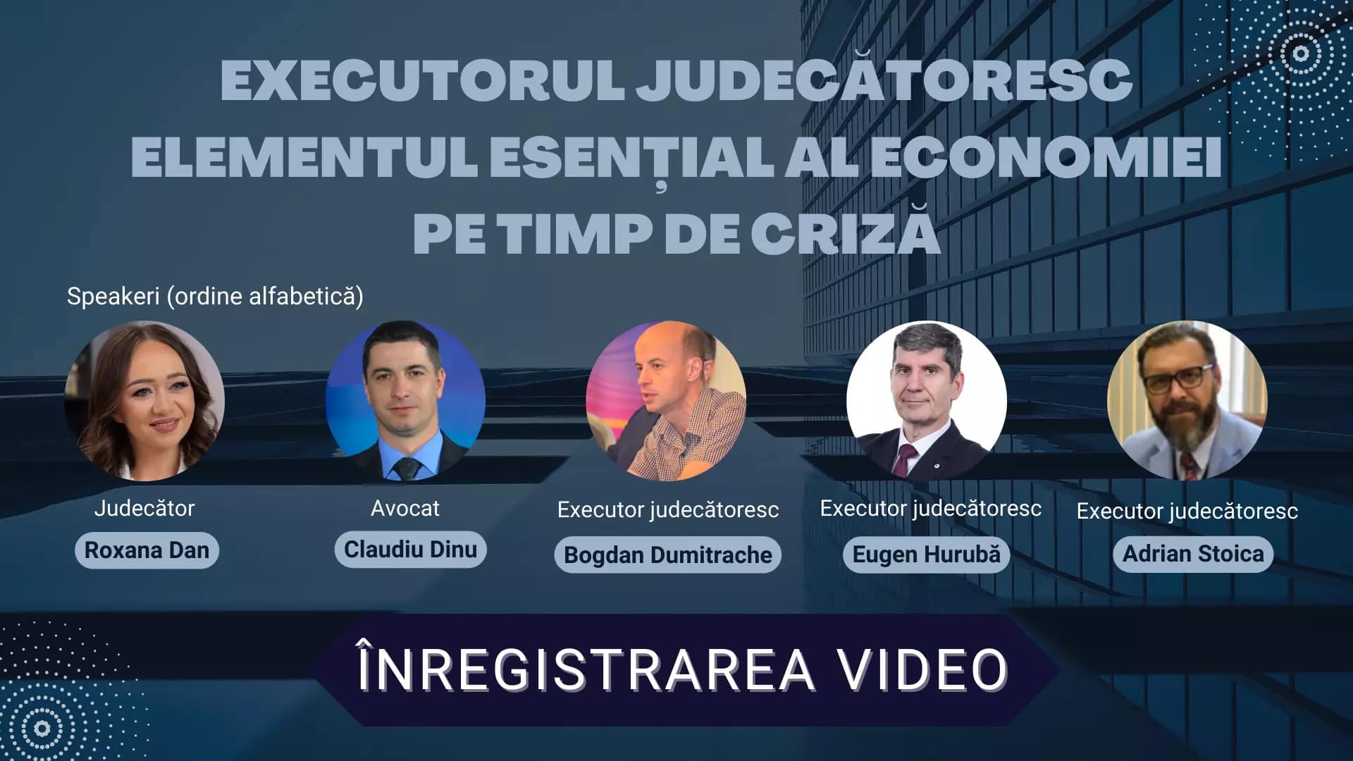 Executorul judecătoresc – elementul esențial al economiei pe timp de criză / 10 februarie 2023