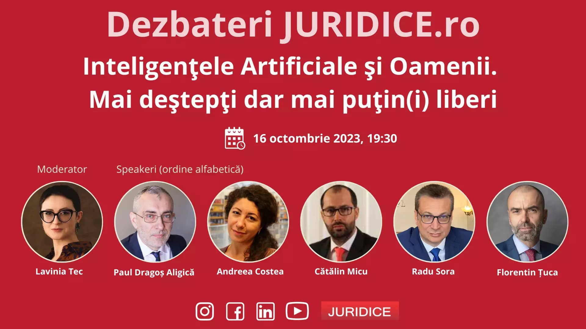 Inteligenţele Artificiale şi Oamenii. Mai deştepţi dar mai puţin(i) liberi / 16 octombrie 2023 (ediția 608)