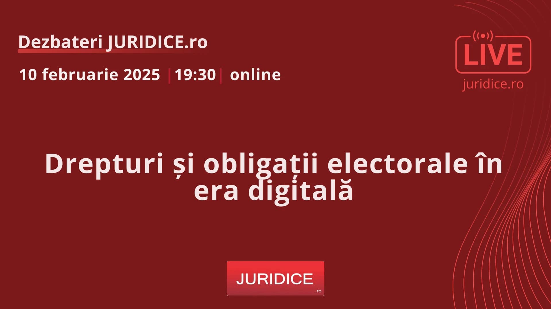 Drepturi și obligații electorale în era digitală / 10 februarie 2025 (ediția 674)