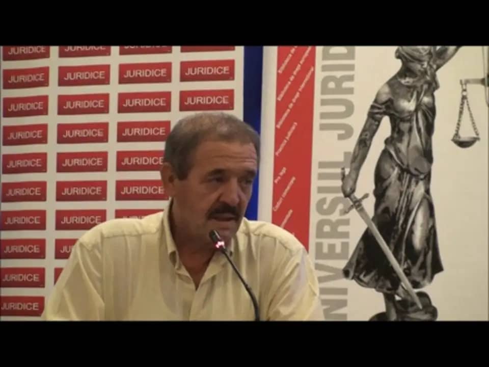 Valeriu Capcelea| Conferinta internațională EXECUTAREA SILITĂ ÎN REGLEMENTAREA NCPC | Târgu Mureș, august 2012
