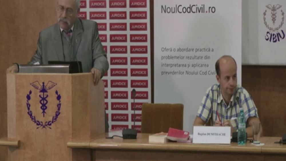 Iosif Friedmann | Probleme dificile de drept civil | 28 -29 noiembrie 2012