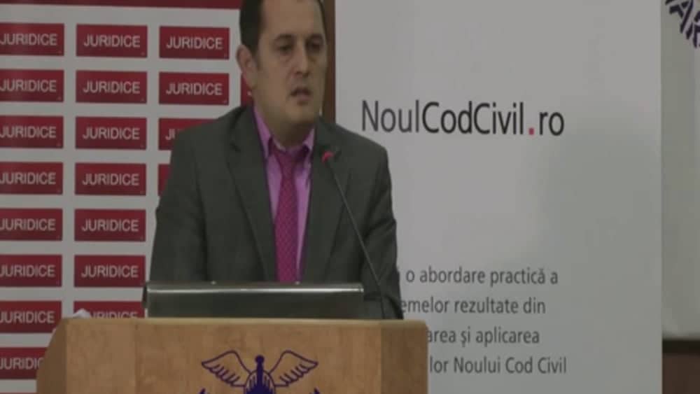 Gheorghe Piperea | Probleme dificile de drept civil | 28 -29 noiembrie 2012