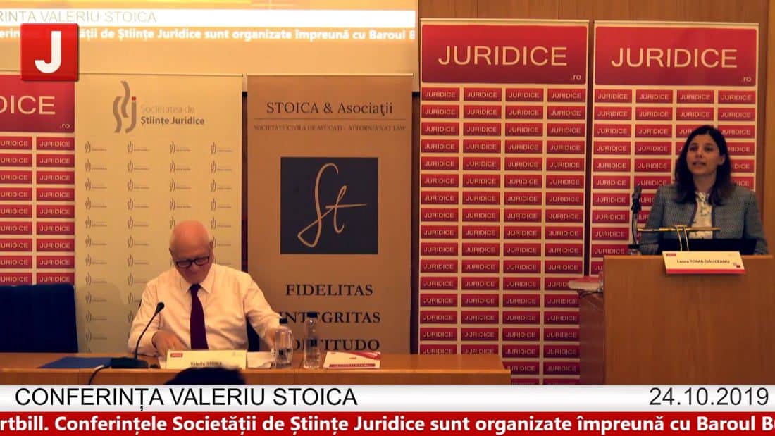 Laura Toma Gauceanu – Conferința Valeriu Stoica 2019