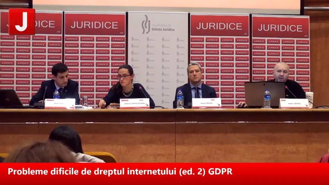 Probleme dificile de dreptul internetului (ed. 2) | PANEL 1