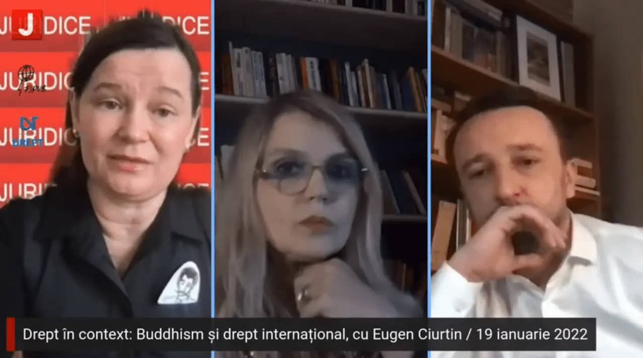 Drept în context: Buddhism și drept internațional, cu Eugen Ciurtin