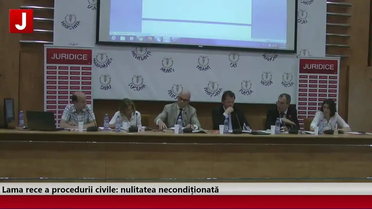Lama rece a procedurii civile: nulitatea necondiționată (ediția 17)