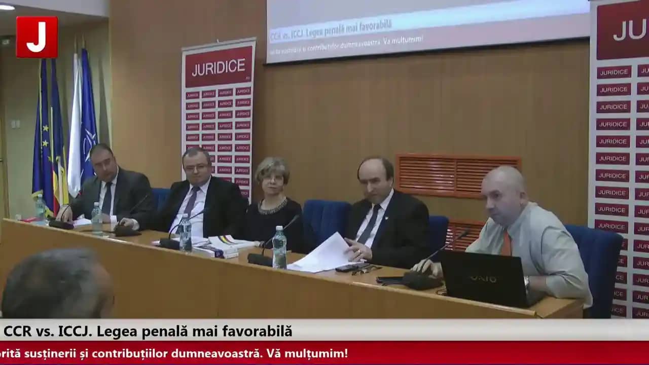 CCR vs. ICCJ. Legea penală mai favorabilă (ediția 16)