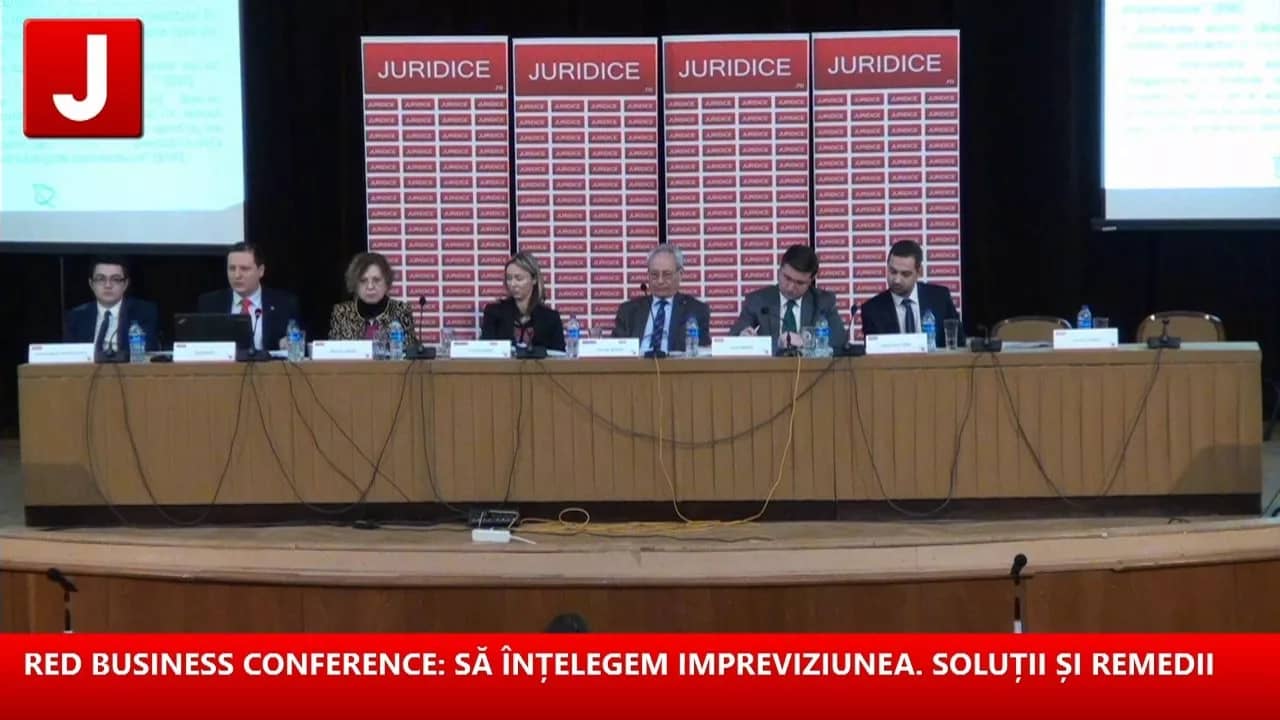 RED BUSINESS CONFERENCE: SĂ ÎNȚELEGEM IMPREVIZIUNEA. SOLUȚII ȘI REMEDII 16.02.2017 (part 1/2)