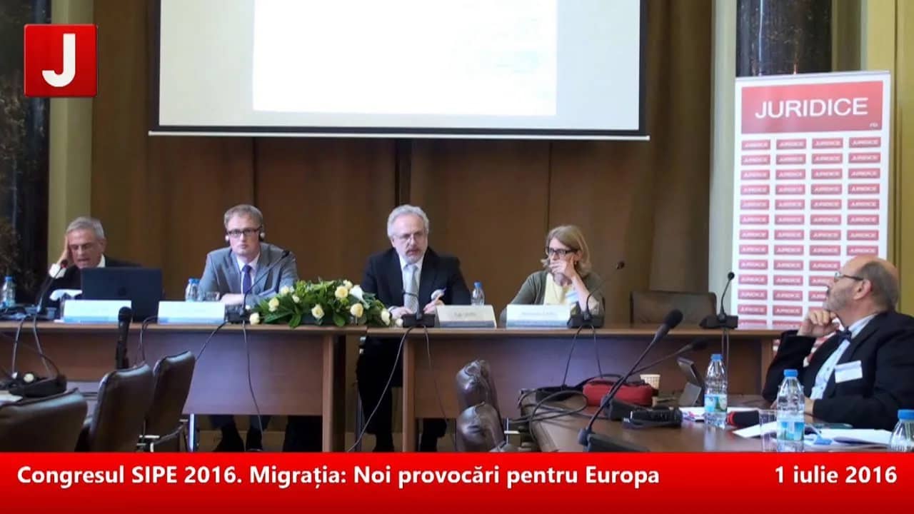 Congresul SIPE 2016. Migrația. (30 JUNE – 2 JULY 2016) PART 4/7