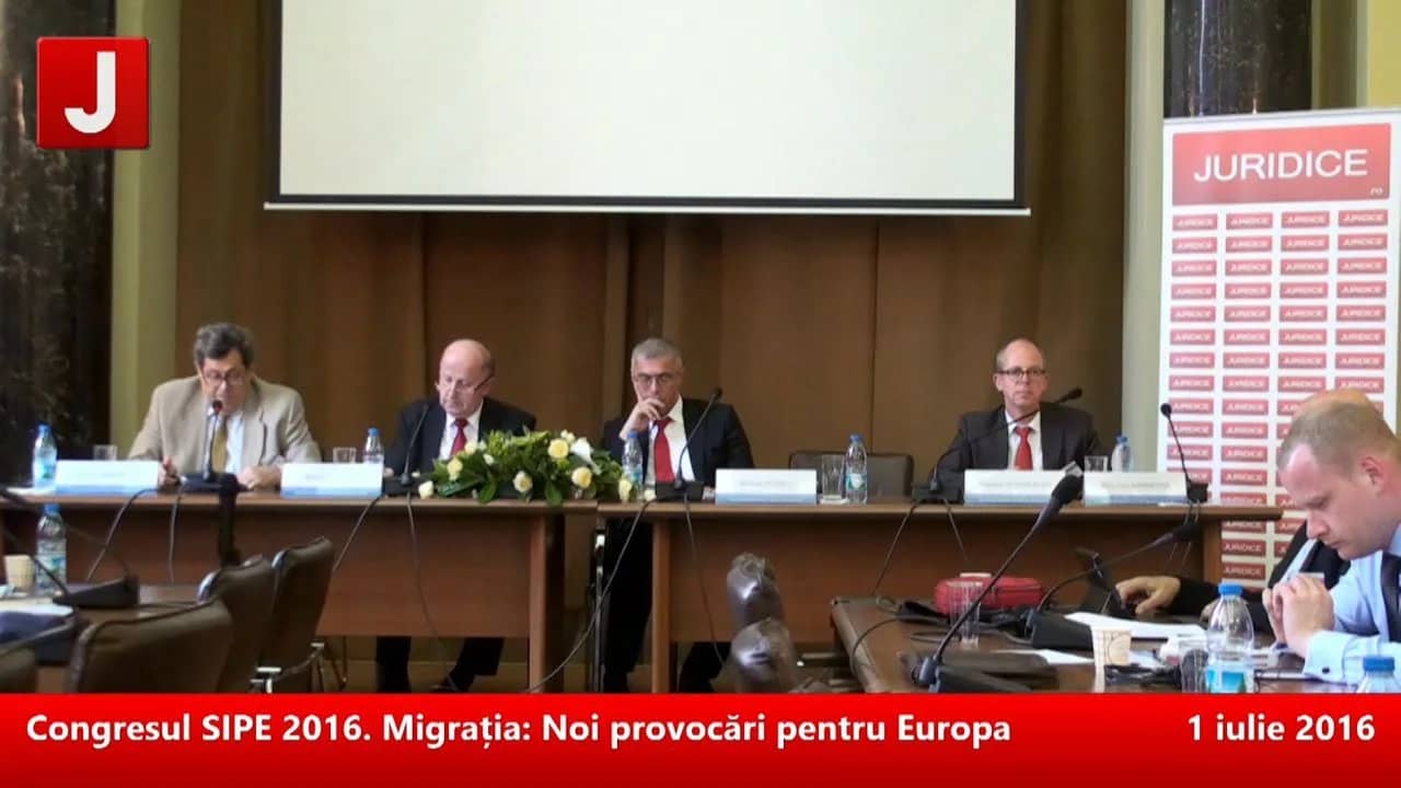 Congresul SIPE 2016. Migrația. (30 JUNE – 2 JULY 2016) PART 6/7