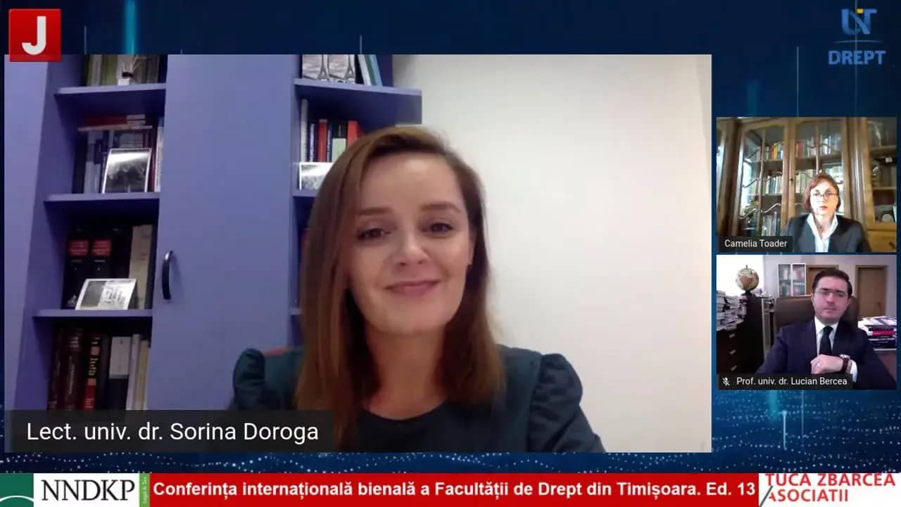 Deschiderea Conferinței internațională bienală a Facultății de Drept din Timișoara Ed. 13