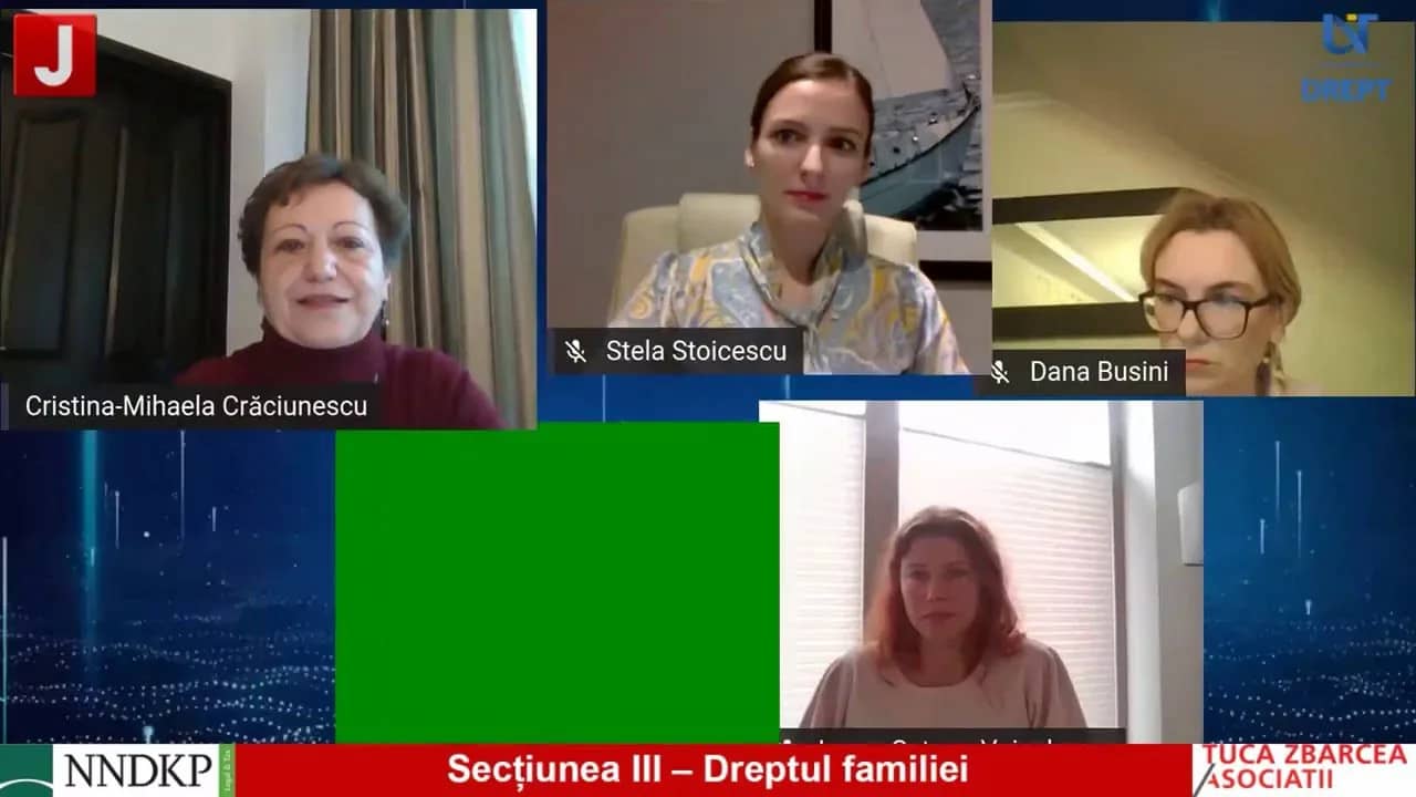Secțiunea III – Dreptul familiei – Ziua 2