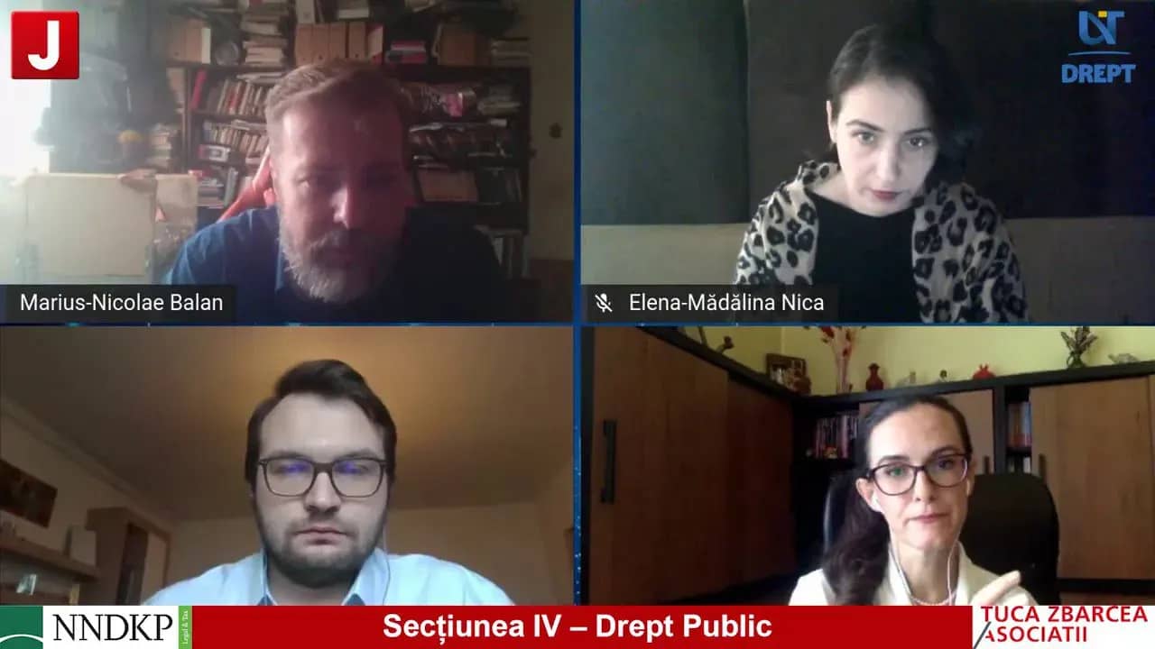 Secțiunea IV – Drept Public