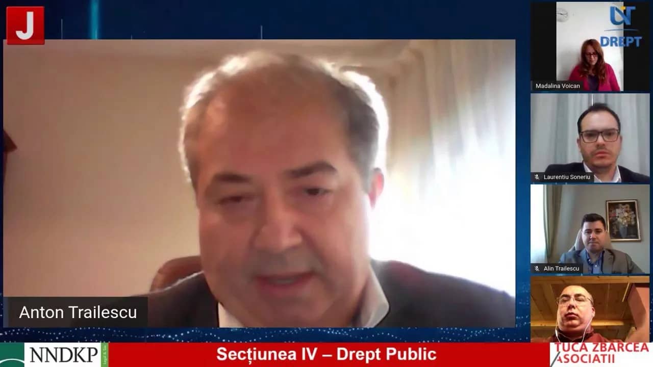 Secţiunea IV – Drept public – Ziua 2