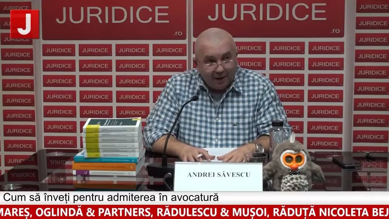 Cum să înveți pentru admiterea în avocatură (ediția 243)