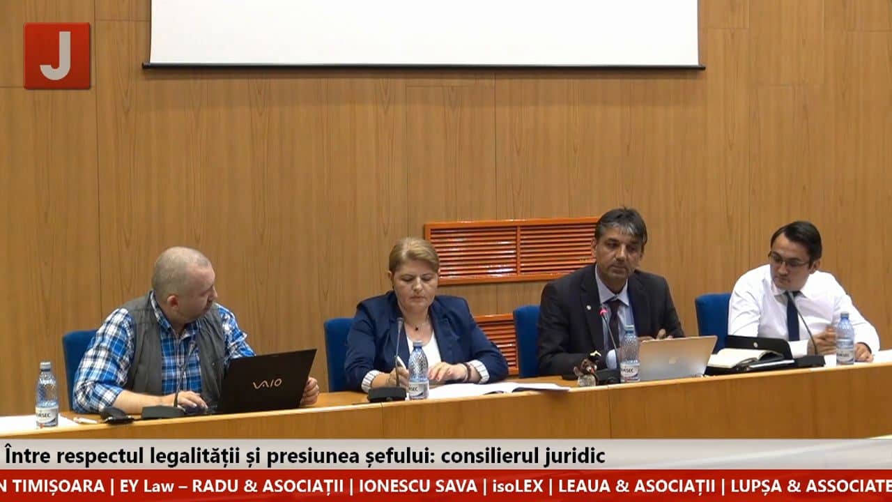 Între respectul legalității și presiunea șefului: consilierul juridic (ediția 62)