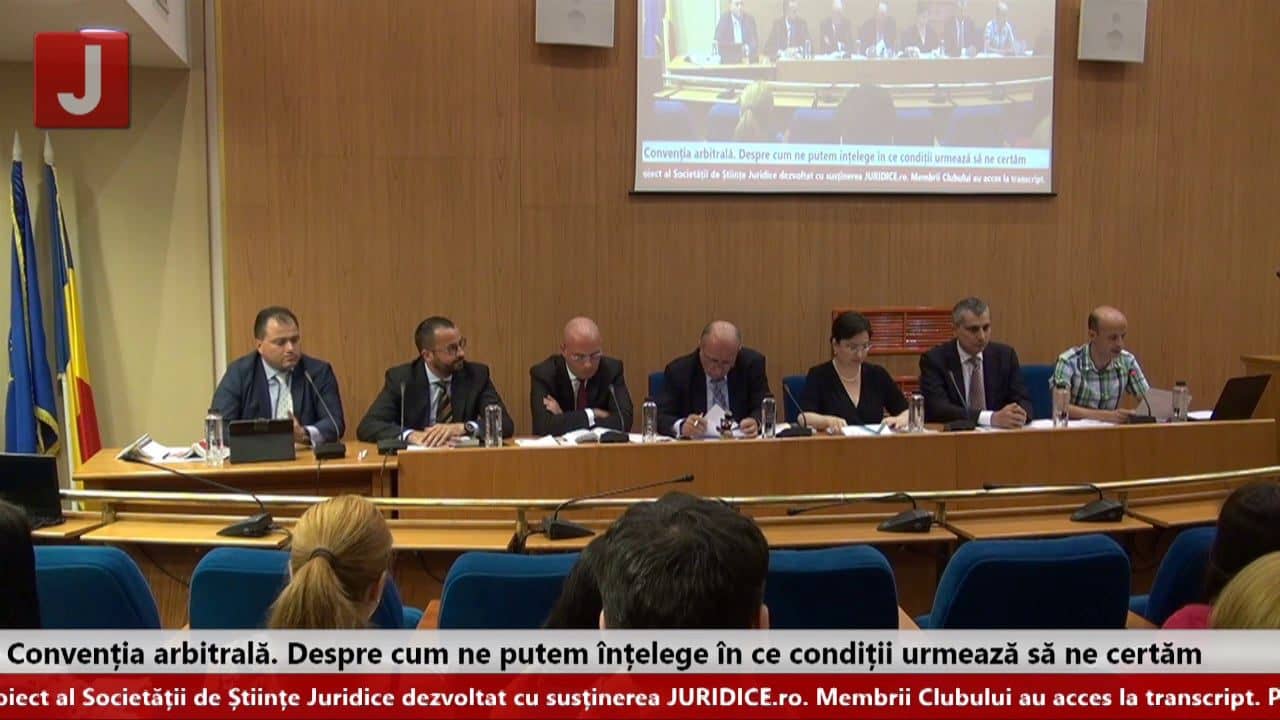 Convenția arbitrală. Despre cum ne putem înțelege în ce condiții urmează să ne certăm (ediția 64)