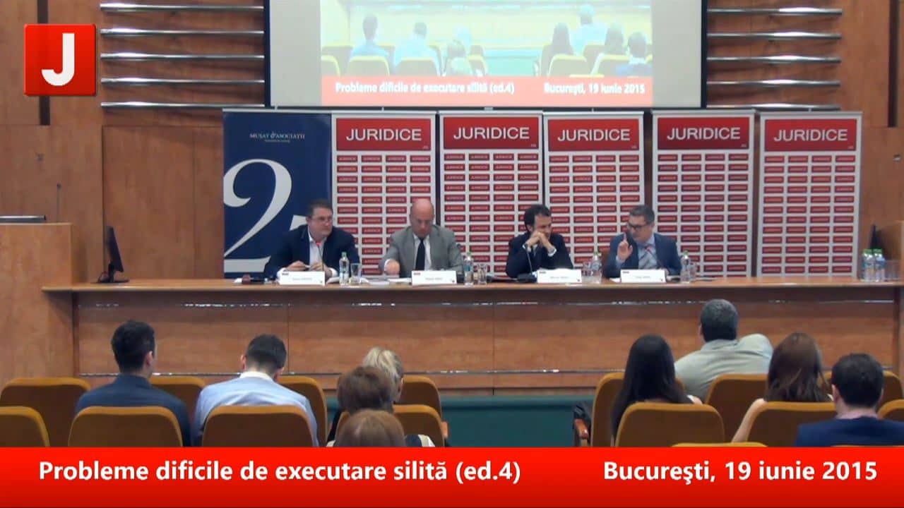 Probleme dificile de executare silită (ed. 4) | PANEL 1