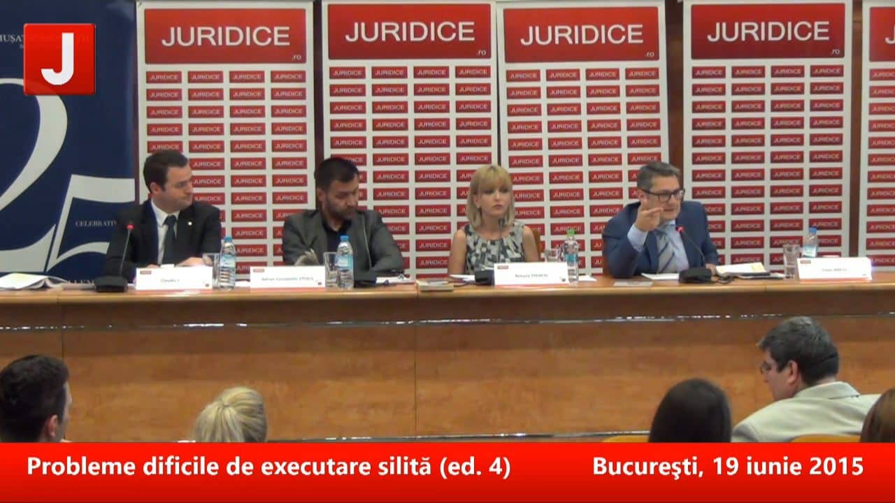 Probleme dificile de executare silită (ed. 4) | PANEL 4