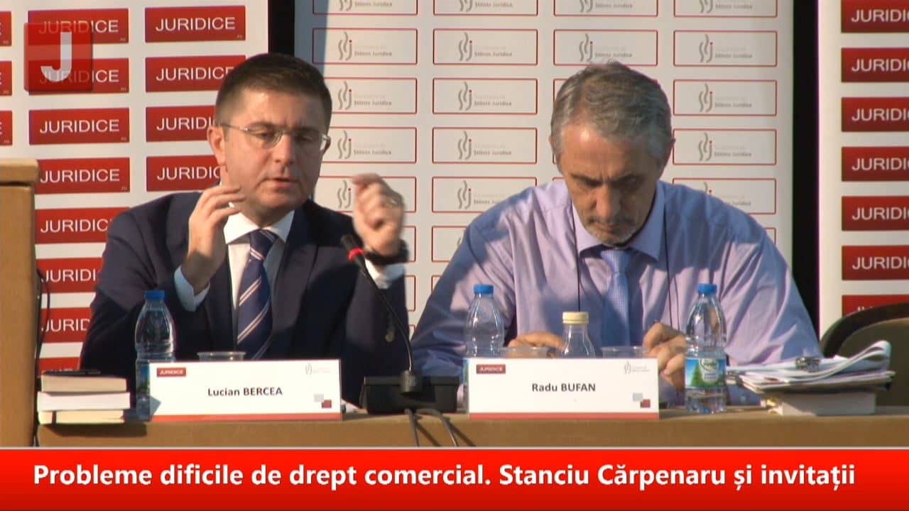 Probleme dificile de drept comercial (ed. 1) | CONFERINȚA CĂRPENARU | PANEL 4