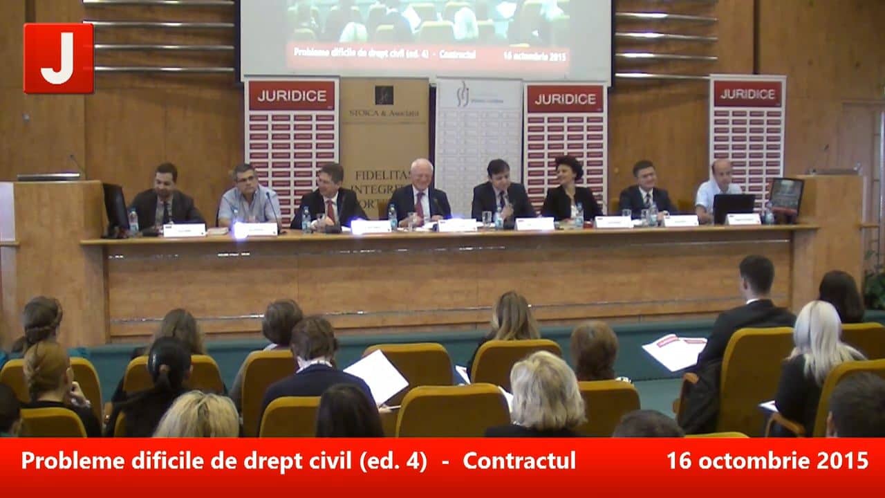 Probleme dificile de drept civil (ed. 4). Contractul (art. 1166-1323 Cod civil) | PANEL 1