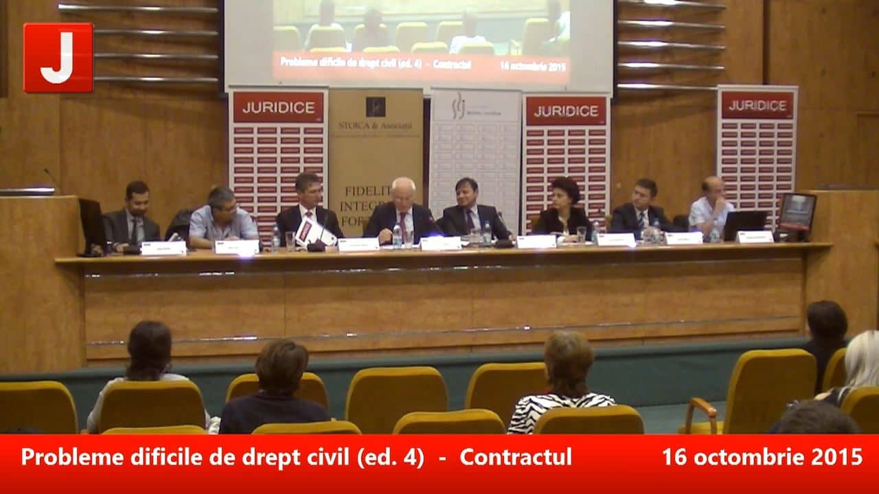 Probleme dificile de drept civil (ed. 4). Contractul (art. 1166-1323 Cod civil) | PANEL 3