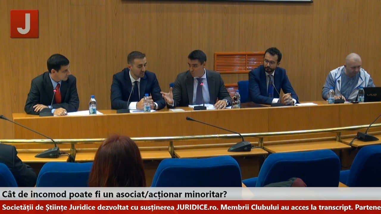 Cât de incomod poate fi un asociat/acționar minoritar? (ediția 75)