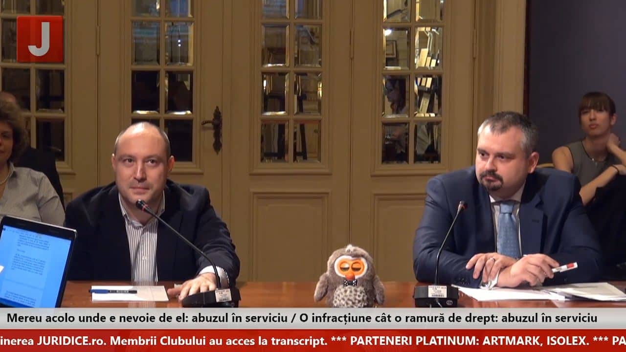 Mereu acolo unde e nevoie de el: abuzul în serviciu  (ediția 90)