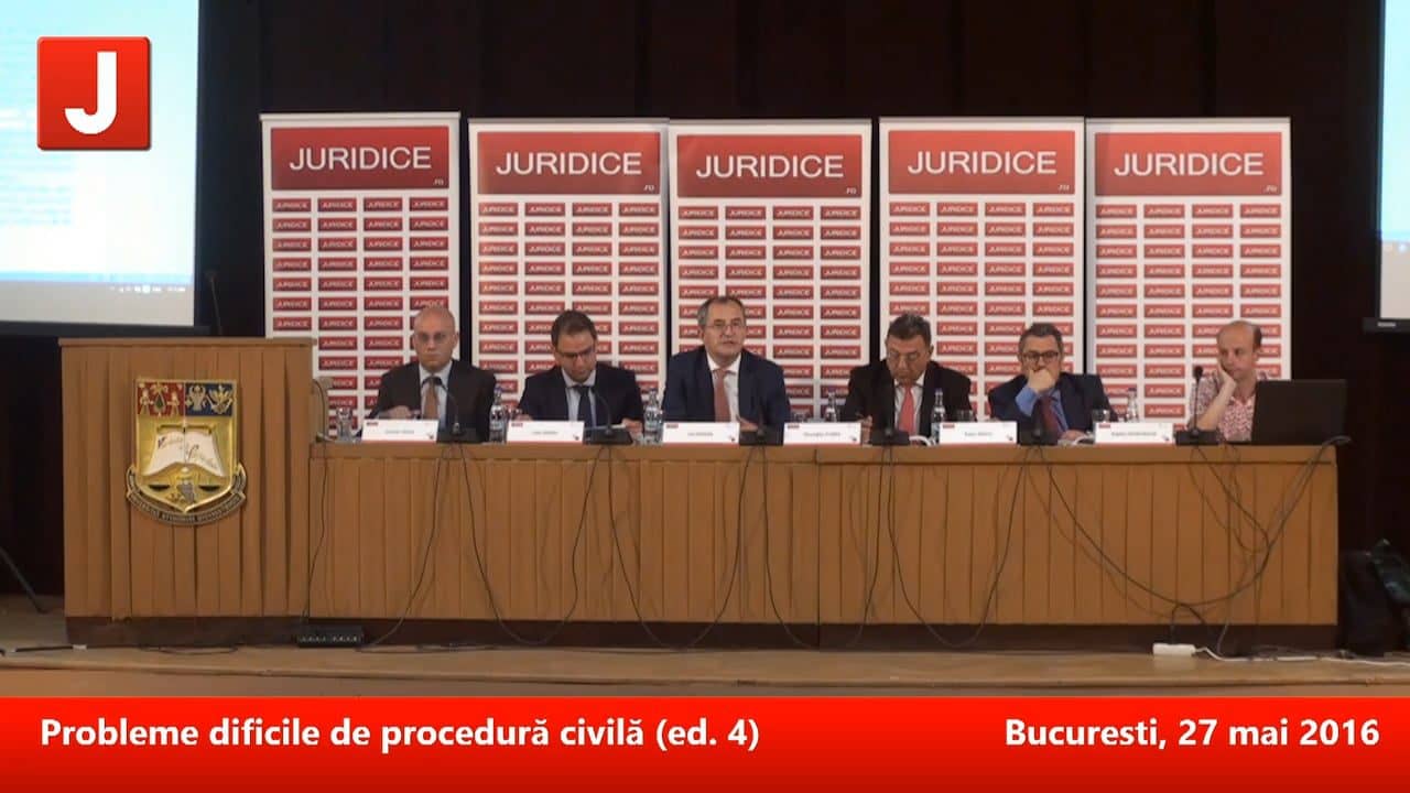 Probleme dificile de procedură civilă (ed. 4) | PANEL 1