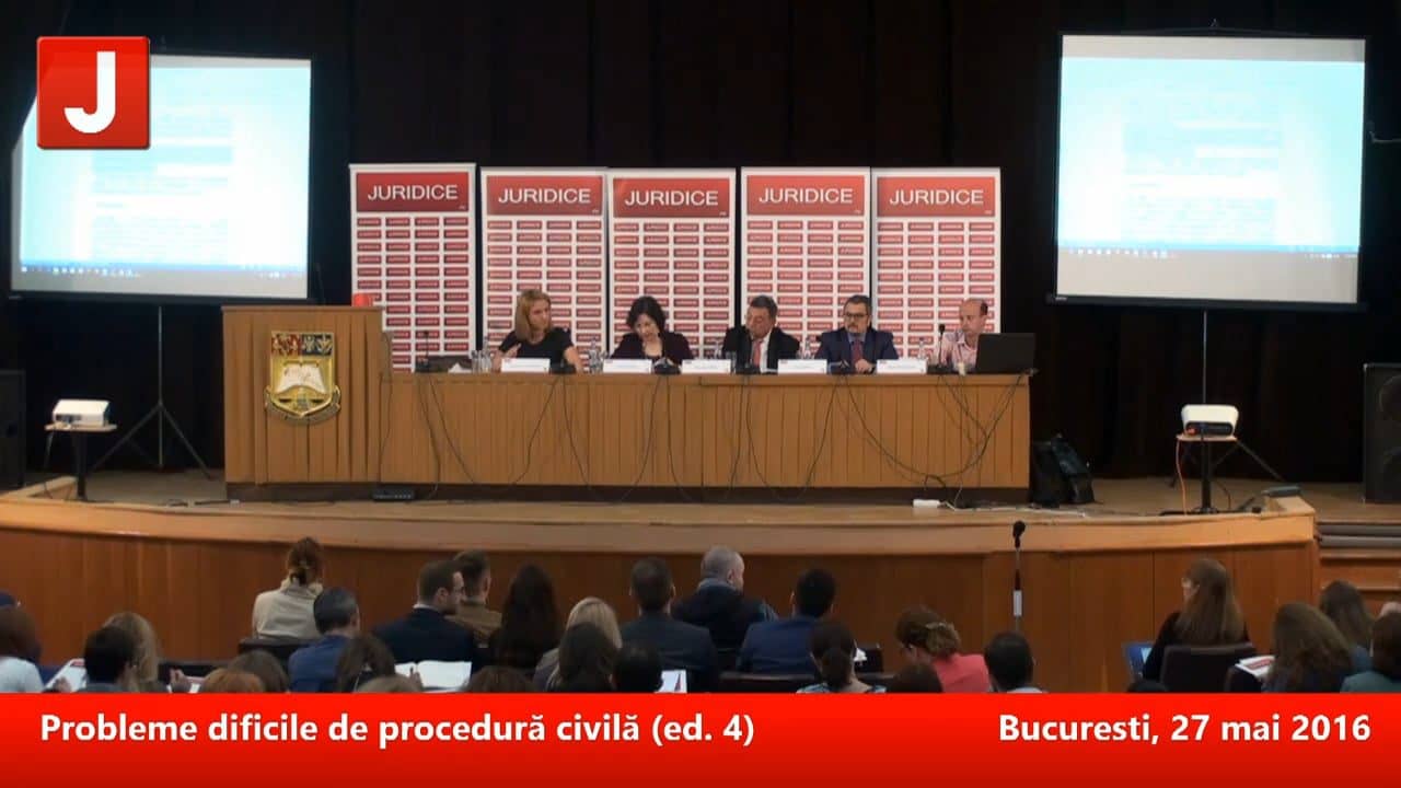 Probleme dificile de procedură civilă (ed. 4) | PANEL 2