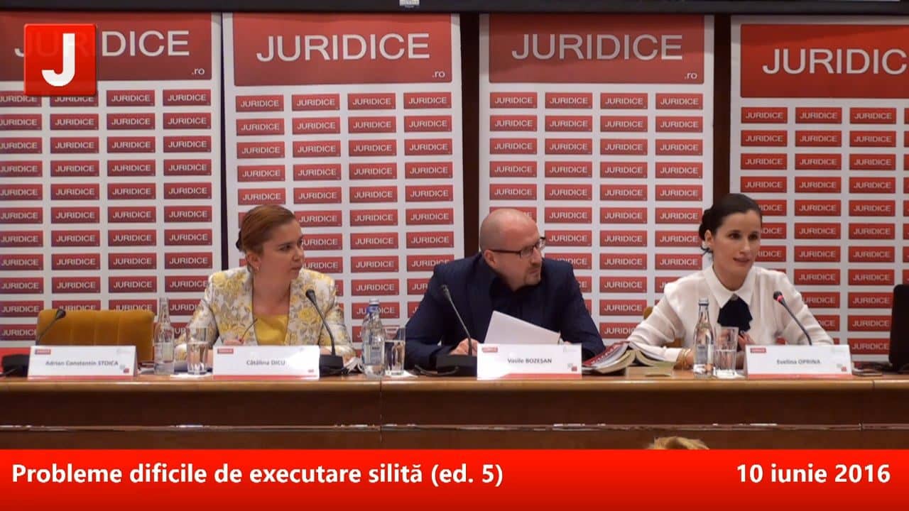 Probleme dificile de executare silită (ed. 5) | PANEL 2