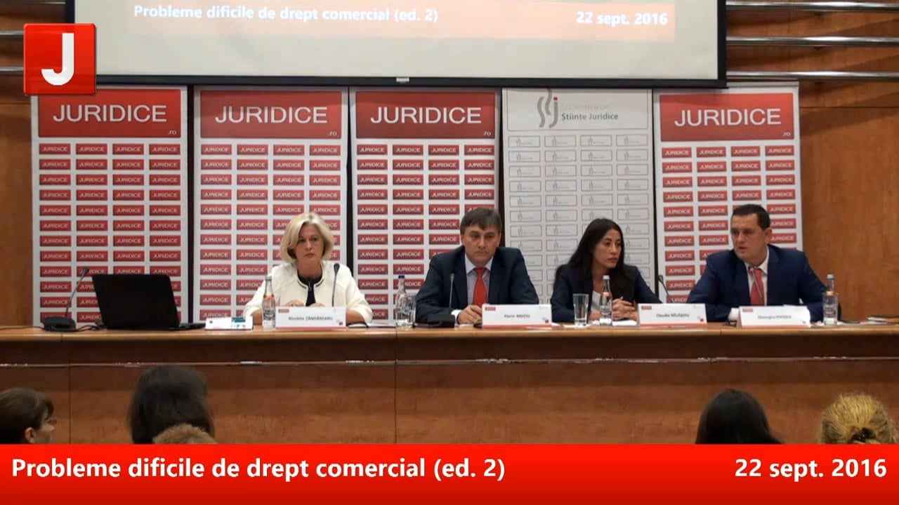 Probleme dificile de drept comercial (ed. 2)  | PANEL 1
