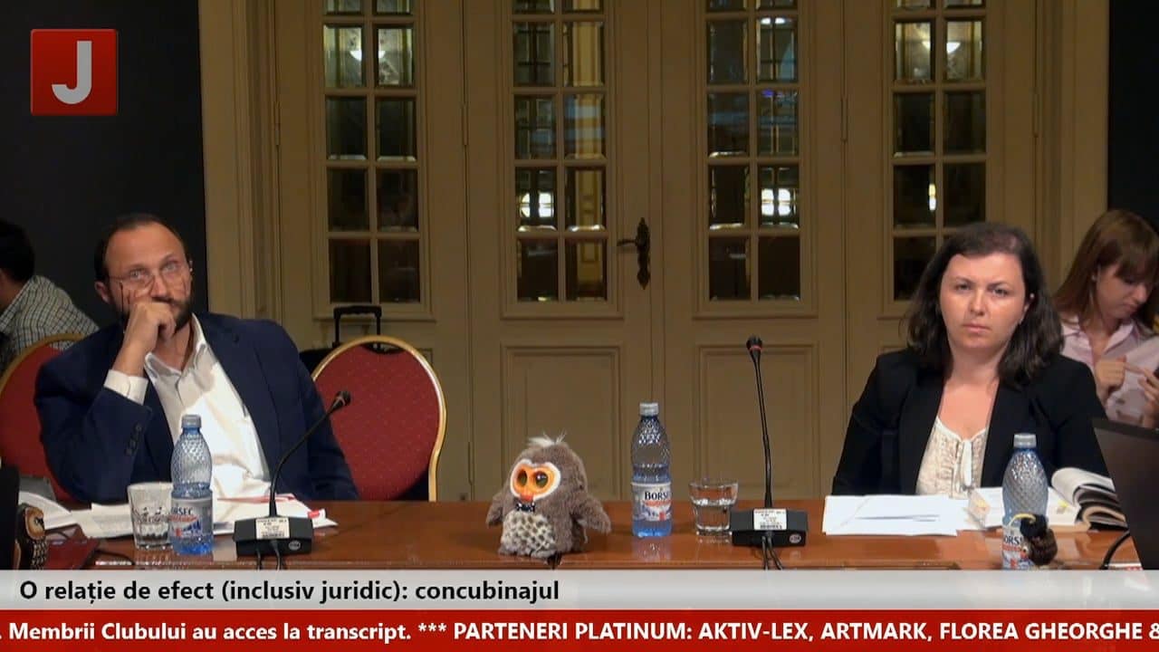 O relație de efect (inclusiv juridic): concubinajul (ediția 111)