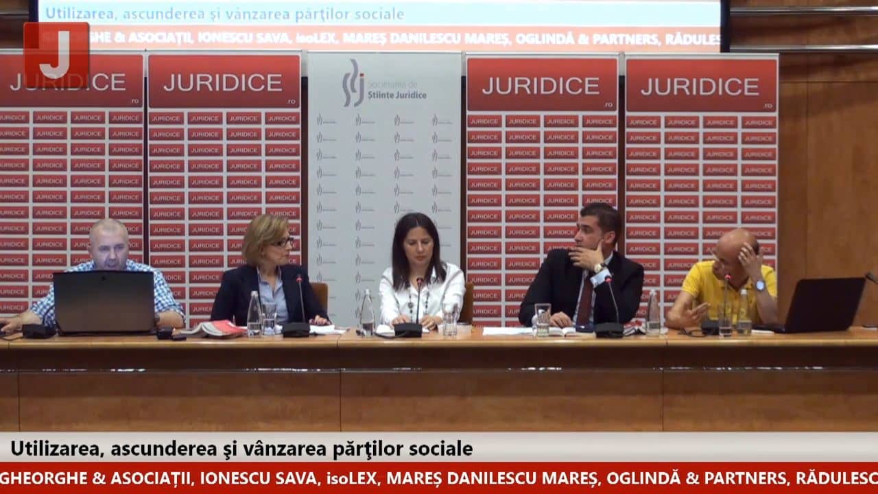 Utilizarea, ascunderea şi vânzarea părţilor sociale (ediția 137)