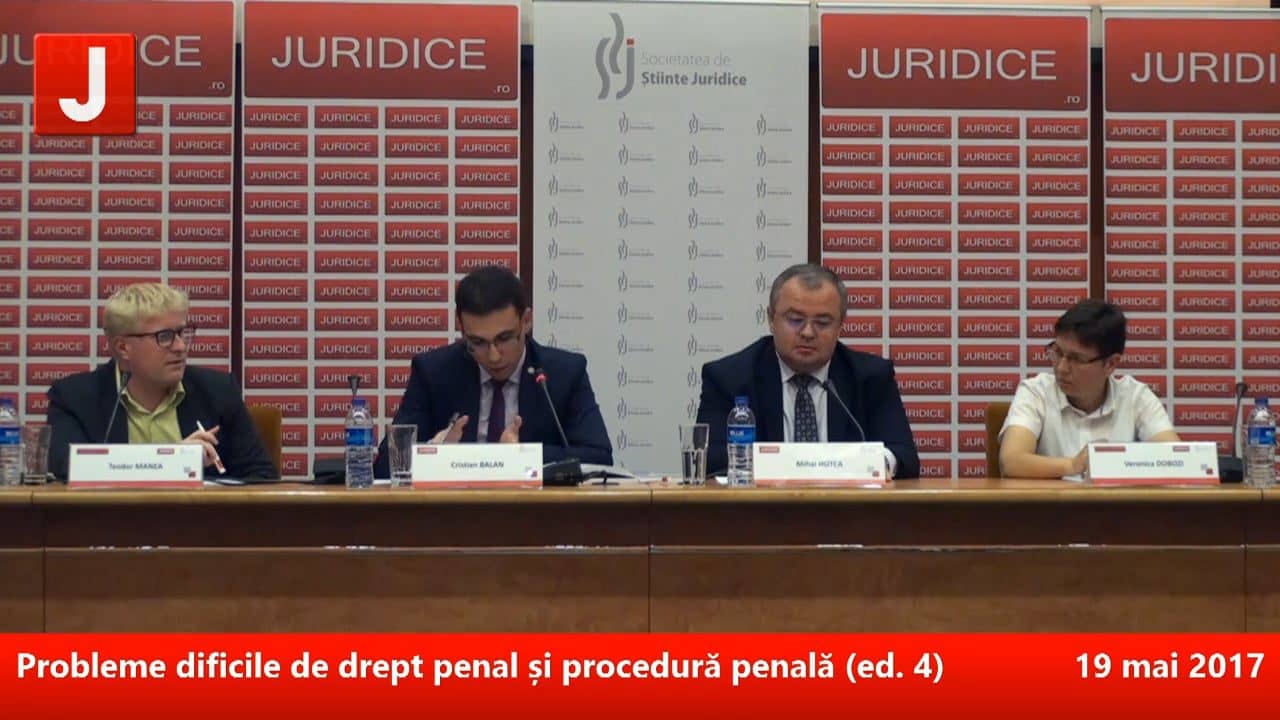 PPDP și PP (ed. 4). Corectarea Codurilor Penale de către Curtea Constituțională CONFERINȚA NICOLAE VOLONCIU | PANEL 4