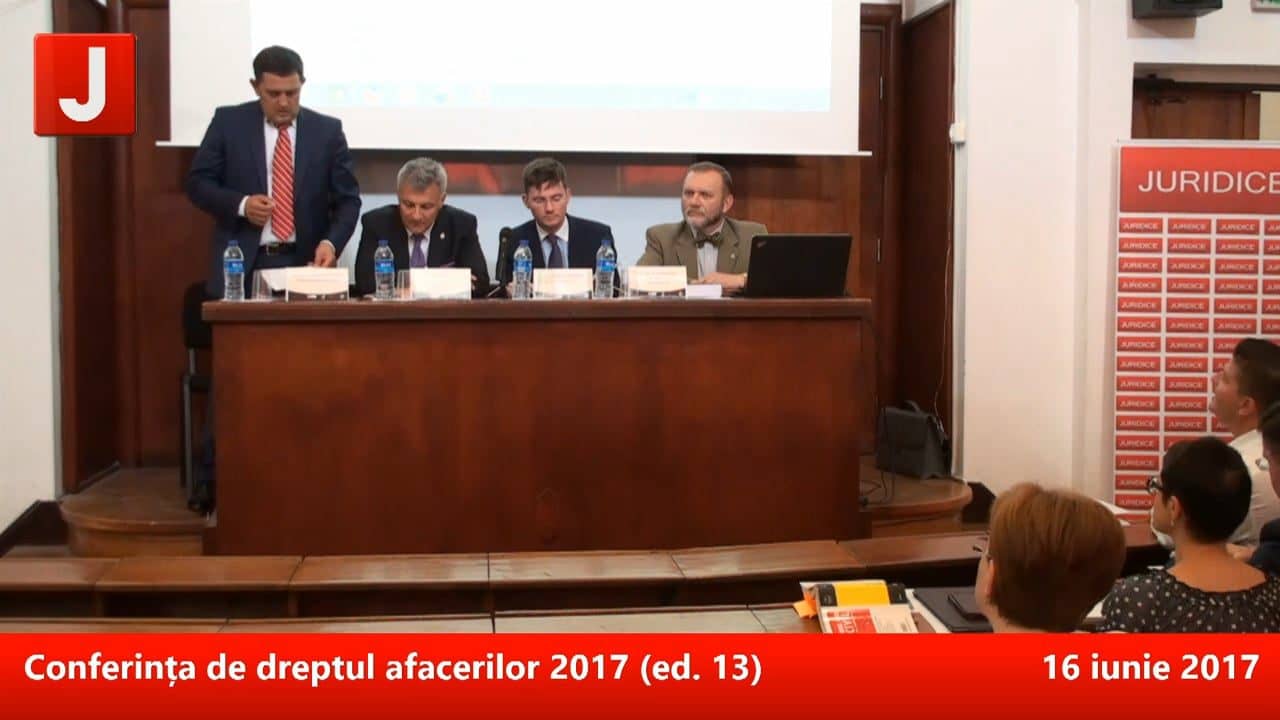 Conferința de dreptul afacerilor 2017 (ed. 13) | PANEL 1
