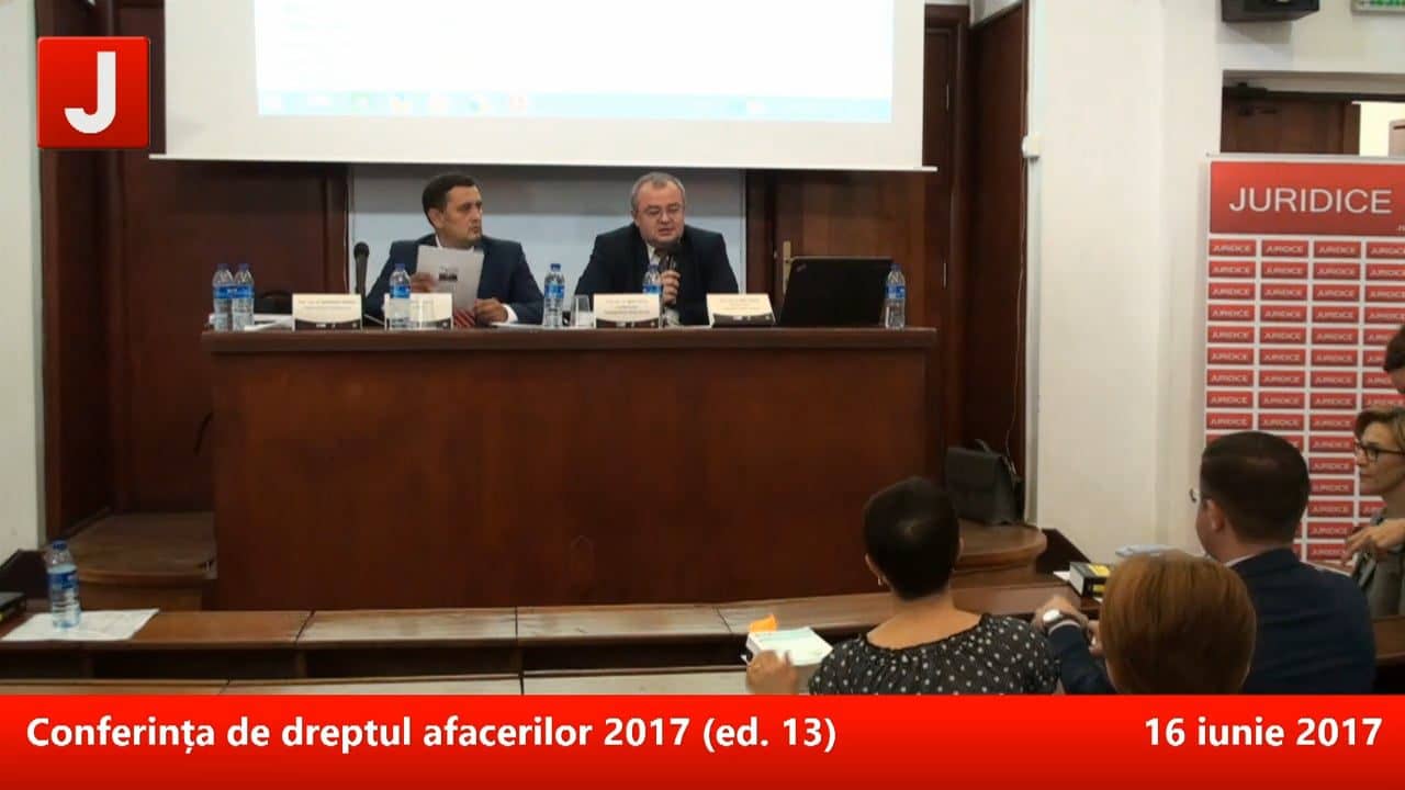 Conferința de dreptul afacerilor 2017 (ed. 13) | PANEL 2