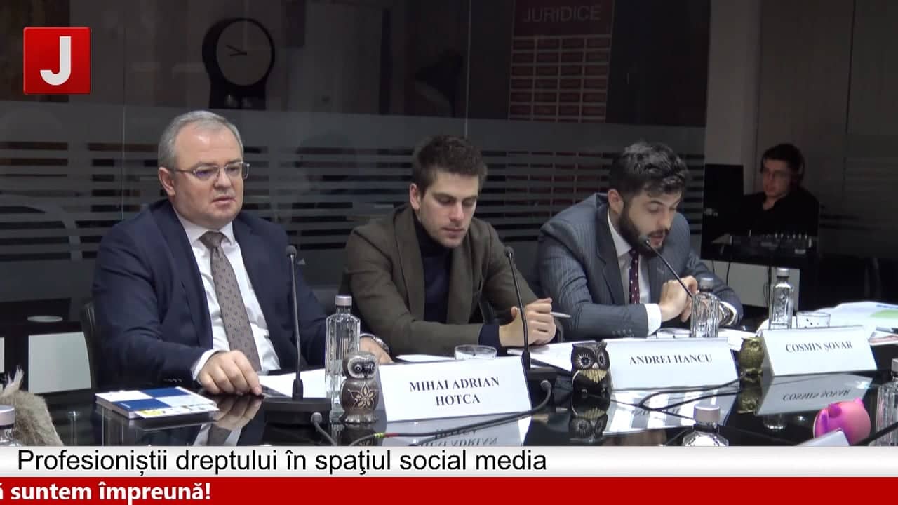 Profesioniștii dreptului în spaţiul social media (ediția 326)