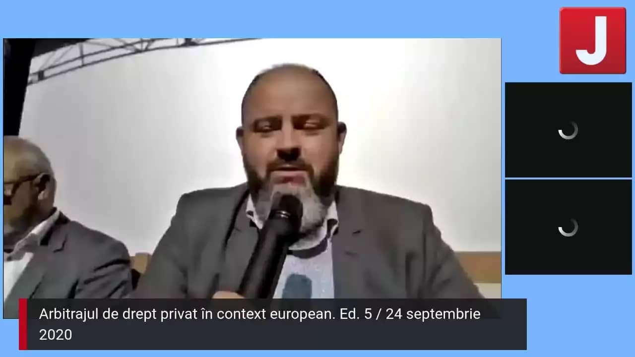 Arbitrajul de drept privat în context european. Ed. 5 / 24 septembrie 2020, Târgu Mureș