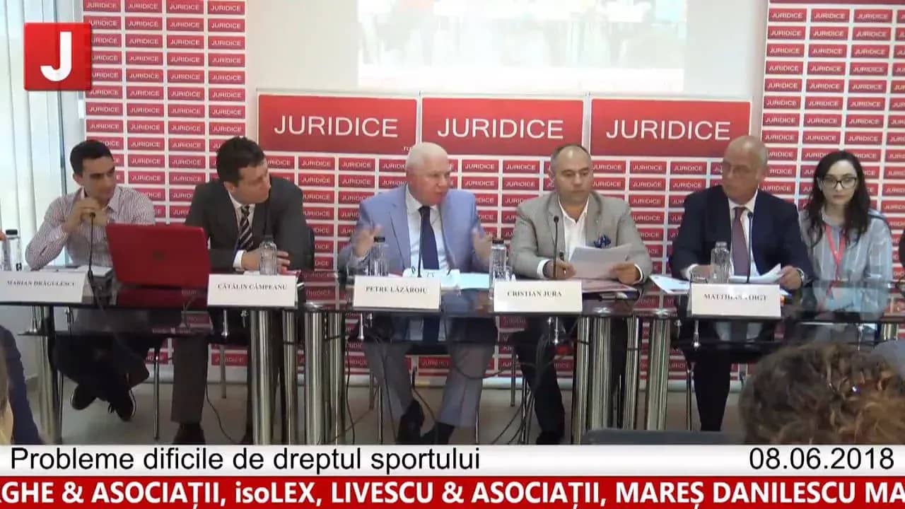 Probleme dificile de dreptul sportului (ed. 2) Panel 2