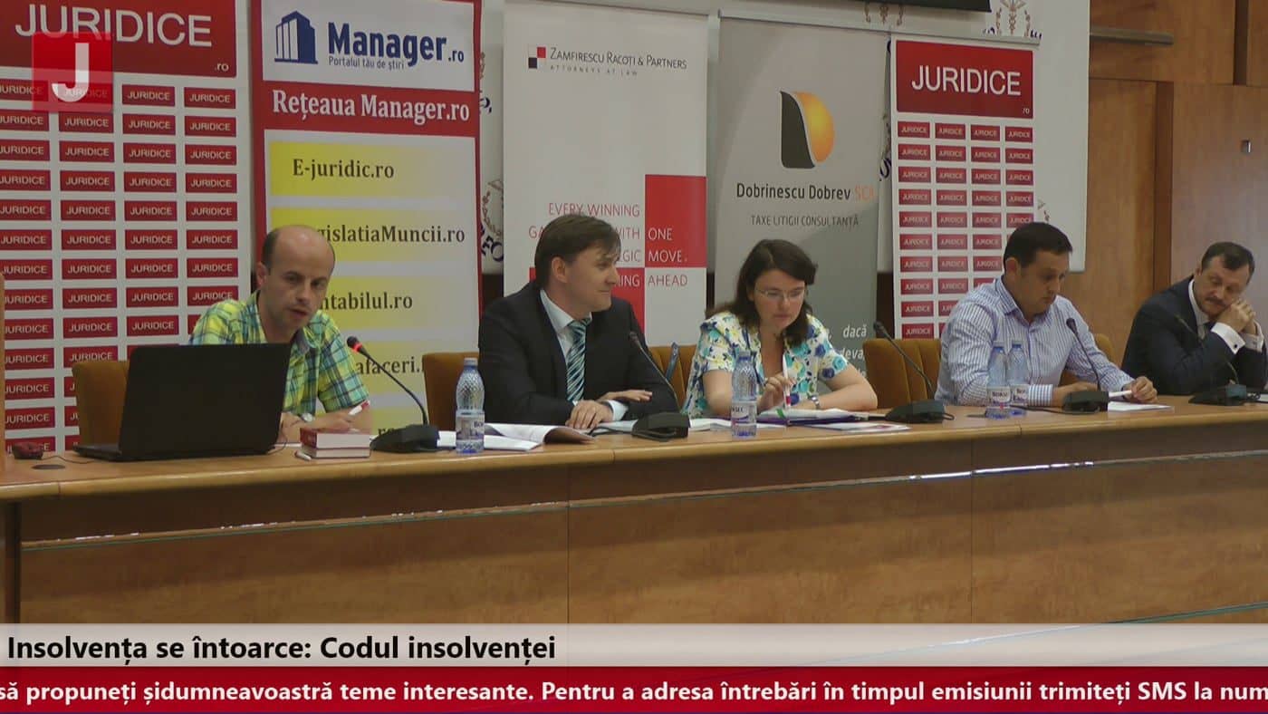 Insolvența se întoarce: Codul insolvenței (ediția 22)