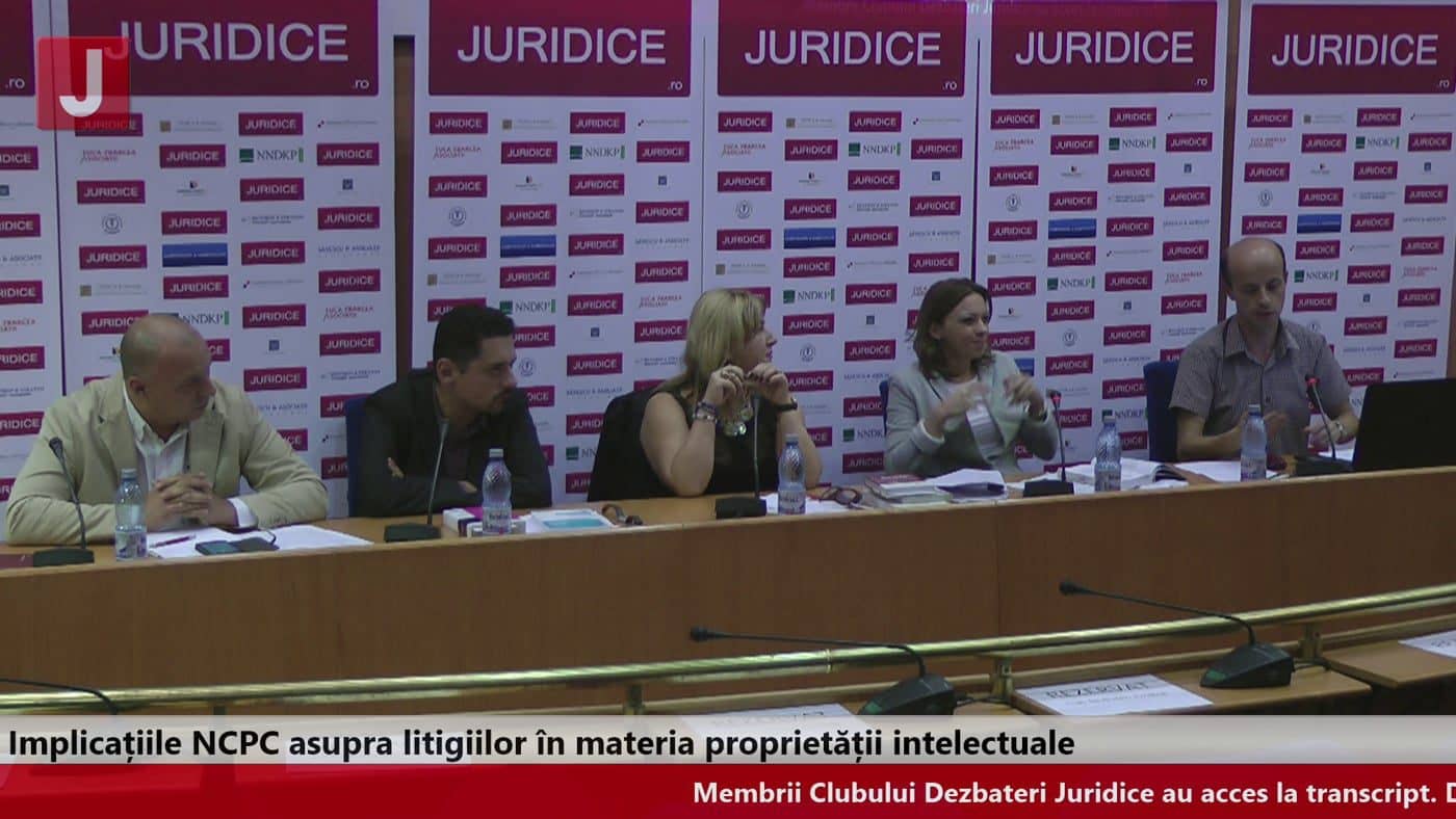 Implicațiile NCPC asupra litigiilor în materia proprietății intelectuale (ediția 32)