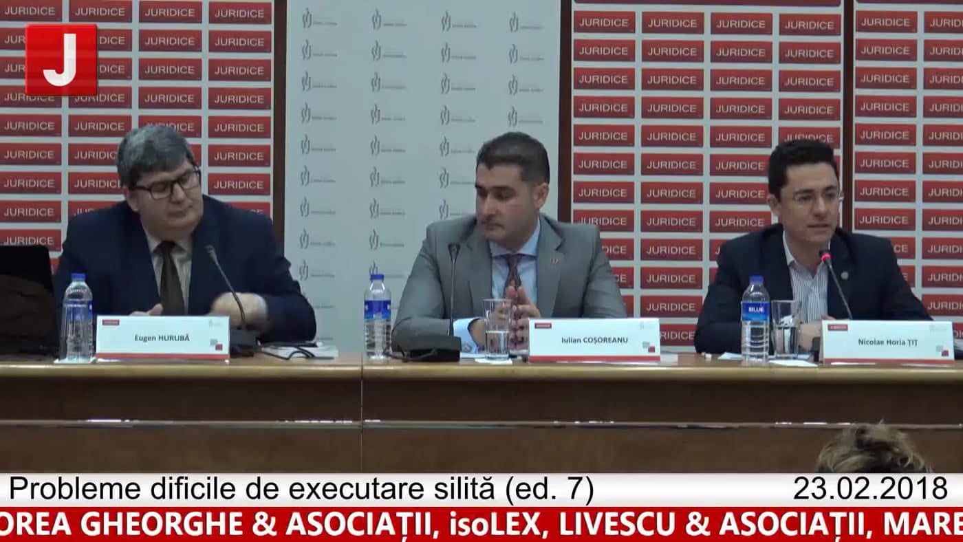 Probleme dificile de executare silită (ed. 7). Dacă doriți să revedeți| PANEL1