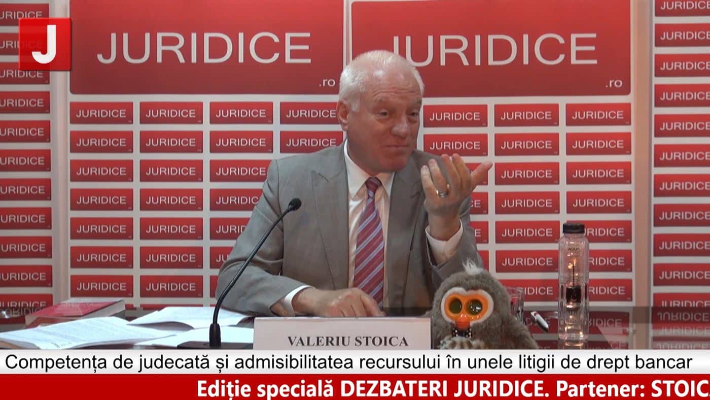 Competența de judecată și admisibilitatea recursului în unele litigii de drept bancar (ediția 189)