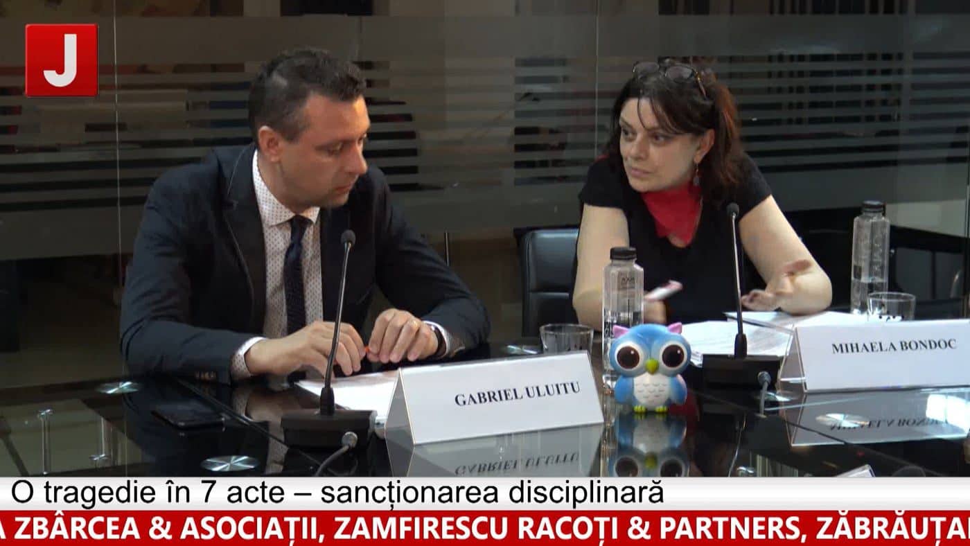 O tragedie în 7 acte – sancționarea disciplinară (ediția 193)