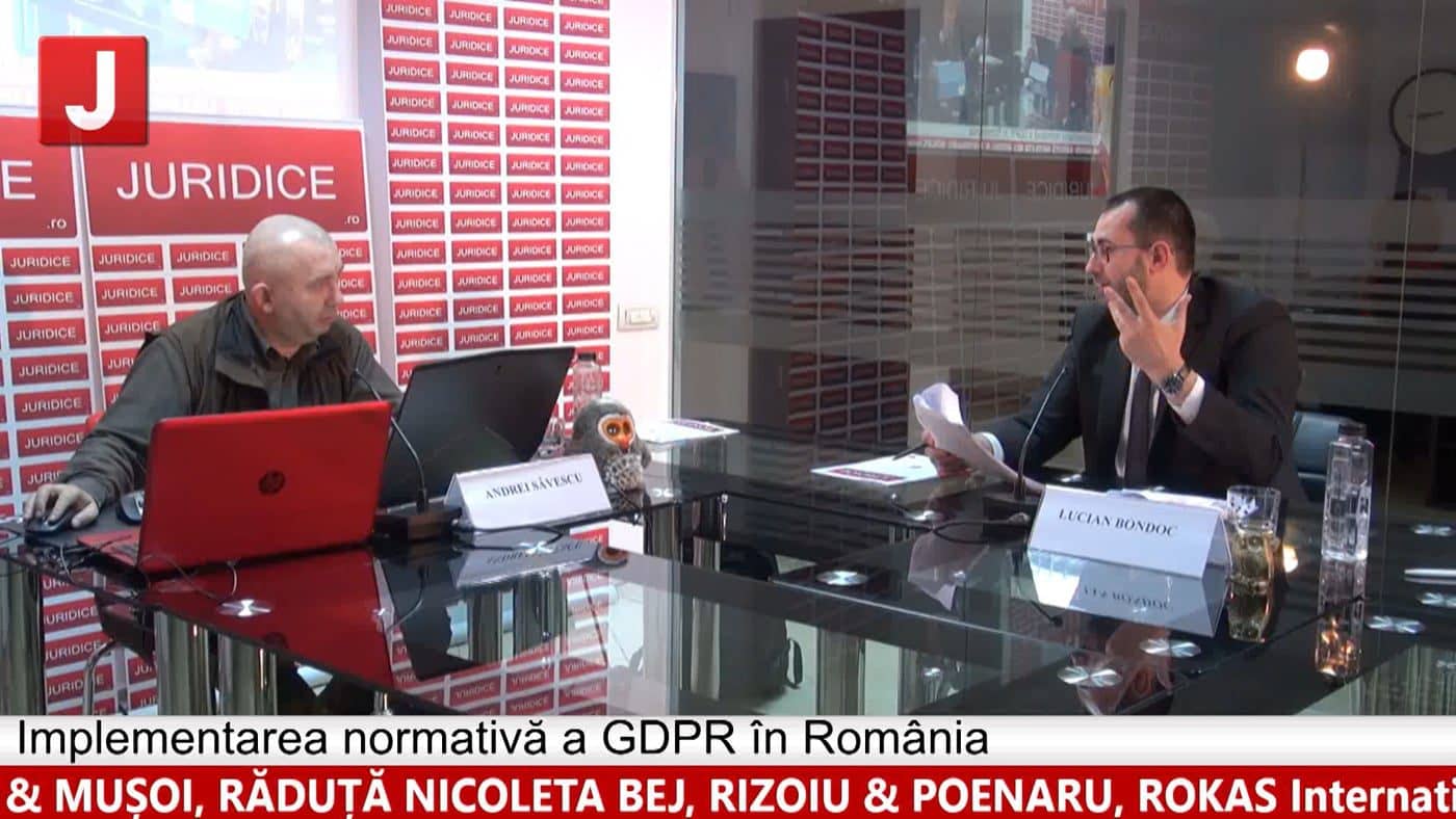 Implementarea normativă a GDPR în România (ediția 197)