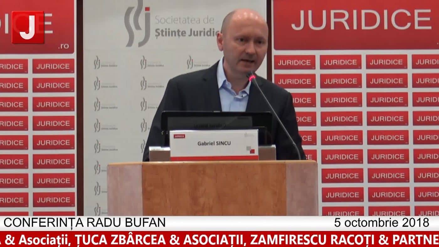 Gabriel Sincu | Probleme dificile de drept fiscal (ed. 5). CONFERINȚA RADU BUFAN