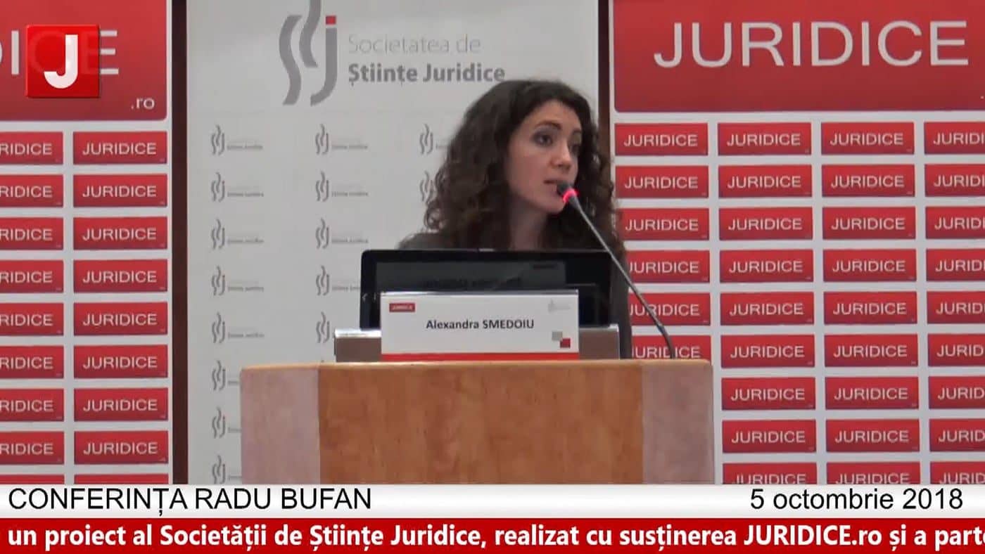 Alexandra Smedoiu | Probleme dificile de drept fiscal (ed. 5). CONFERINȚA RADU BUFAN