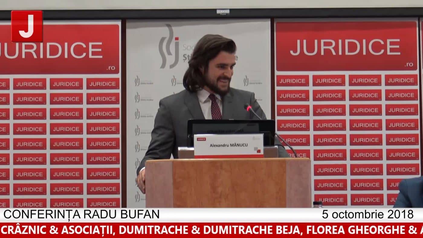 Alexandru Mănucu | Probleme dificile de drept fiscal (ed. 5). CONFERINȚA RADU BUFAN