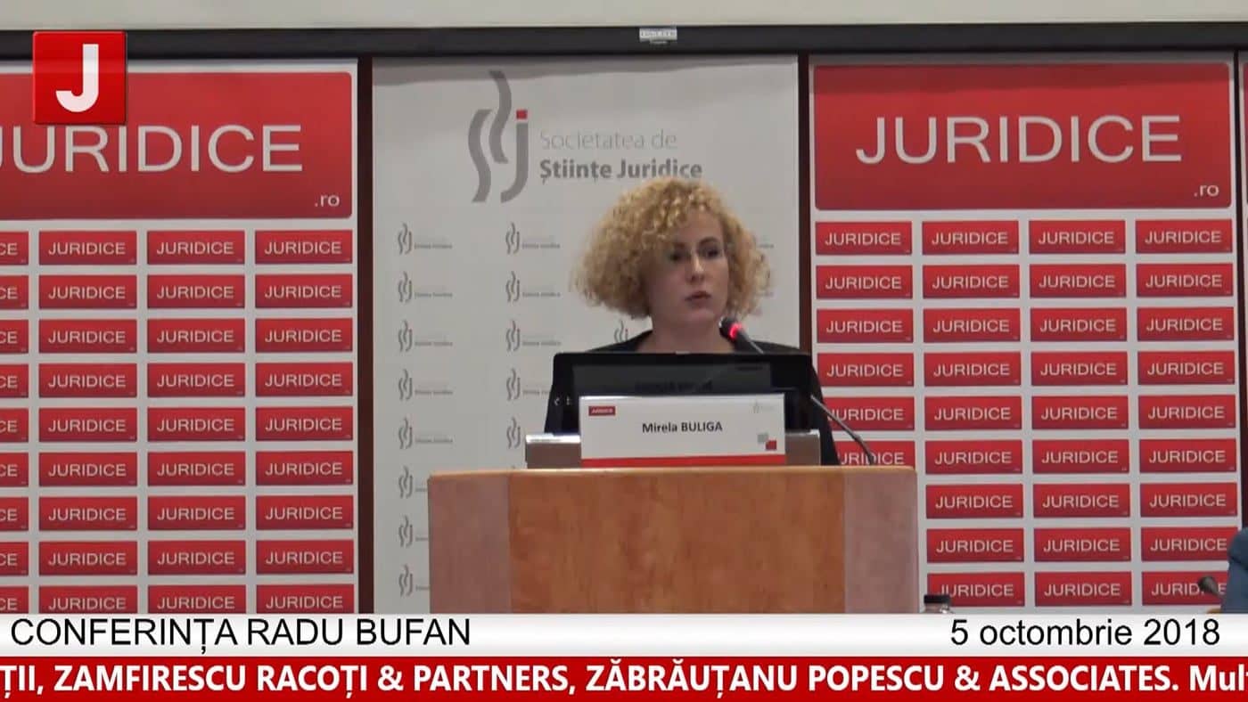 Mirela Buliga | Probleme dificile de drept fiscal (ed. 5). CONFERINȚA RADU BUFAN